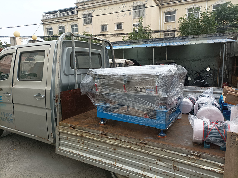 直線篩、電機等發貨